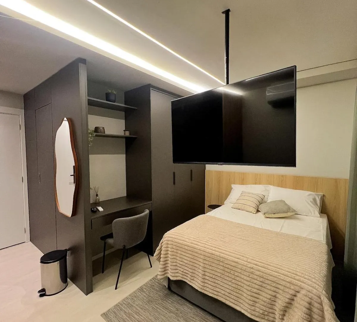 Modern Studio Brooklin 230 Meters From The Subway Sao Paulo 0*,  Brazil
